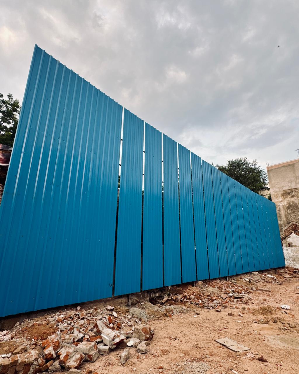 SAK Associates Chennai barricading work