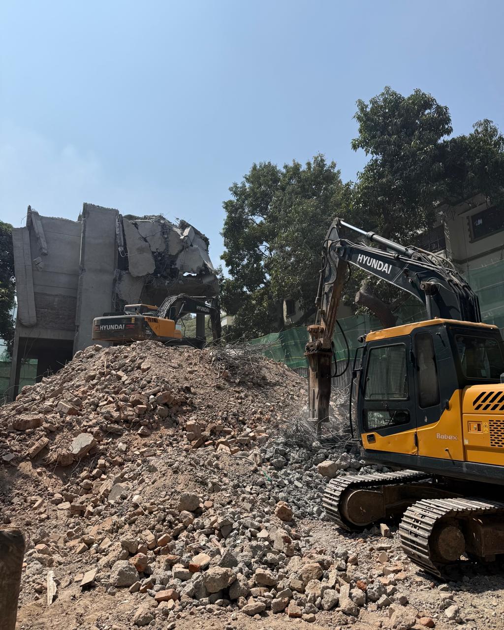 SAK Associates Chennai demolition project