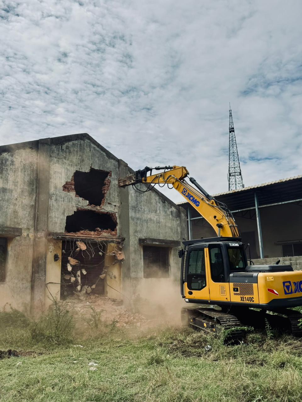 SAK Associates Chennai demolition work