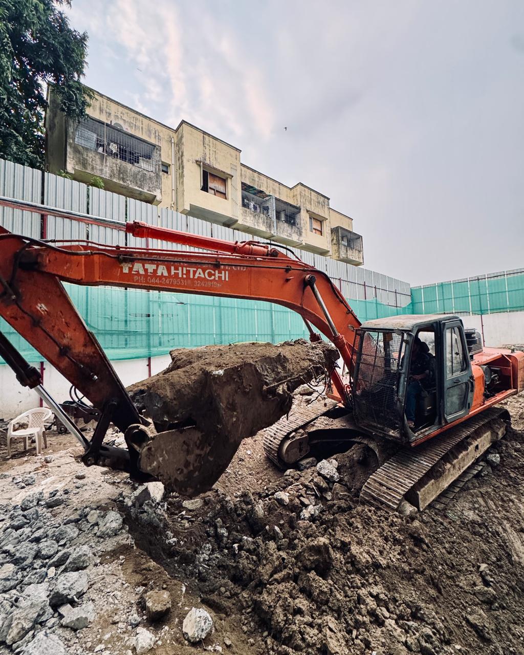 SAK Associates Chennai demolition project