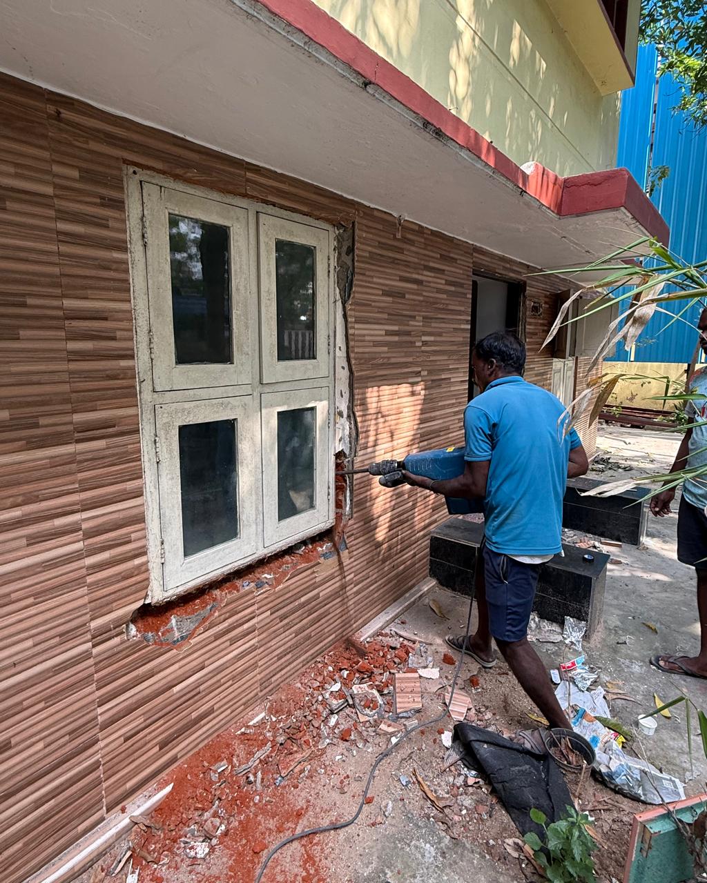 SAK Associates Chennai demolition project