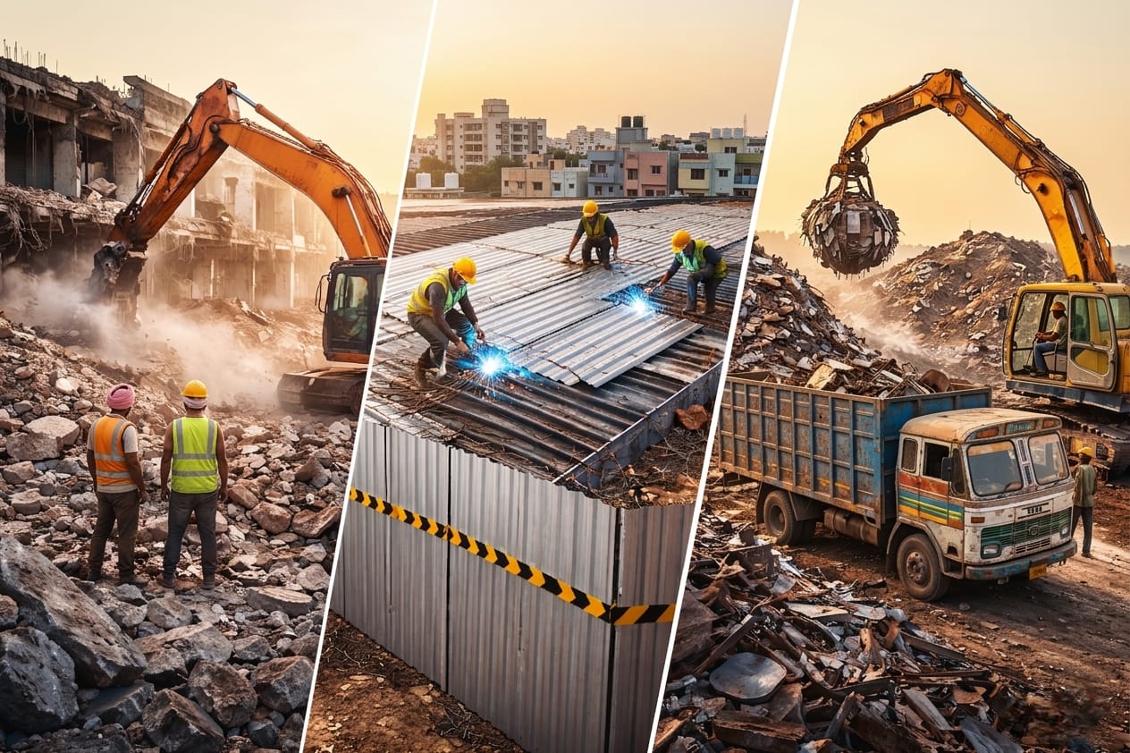 SAK Associates Chennai demolition machine